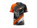 Orange, Black & White Disc Golf Jersey – Custom Team Sportswear, Wholesale Bulk, Low MOQ