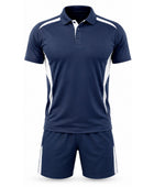 Navy & White Training Uniform – Wholesale Performance Kit, Low MOQ, Bulk Activewear