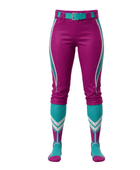 Pink Softball Pants – Wholesale Bulk Team Pajama, Low MOQ, B2B Performance Apparel