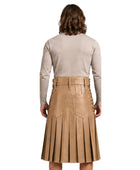 Men’s Scottish Gladiator Leather Kilt Wholesale | Adjustable Real Leather Kilt Manufacturer