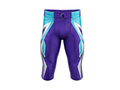 Custom Purple Turquoise American Football Shorts | Wholesale Teamwear Shorts