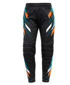 Custom Black Teal Soccer Pants | Wholesale Team Training Trousers for Bulk Orders