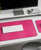 Personalized Leather Desk Mat Wholesale | Custom Size Office Desk Pad Corporate Gift Manufacturer