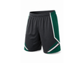 Black & Green Custom Football Shorts – Wholesale Bulk Team Uniform, Low MOQ, B2B Performance Apparel