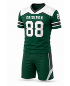 Green & White Custom Football Uniform – Wholesale Bulk Team Kit, Low MOQ, B2B Performance Apparel