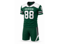 Green & White Custom Football Uniform – Wholesale Bulk Team Kit, Low MOQ, B2B Performance Apparel