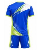 Blue & Lime Squash Uniform – Bulk Team Jersey & Shorts, Low MOQ, Wholesale Performance Set