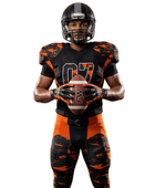 Custom American Football Uniforms Wholesale In-House Bulk Team Gear Set