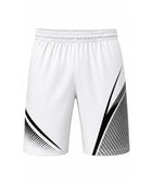 White & Black Pickleball Shorts – Custom Team Sportswear, Wholesale Bulk, Low MOQ
