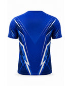 Wholesale Blue Powerlifting Jersey Short Sleeve – Bulk, Low MOQ, Team Strength Training Top