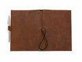 Personalized Leather Journal Cover Wholesale | Refillable A5 Notebook Cover Private Label Manufacturer