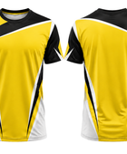 Custom Yellow Chase Tag Team Jersey – Sublimated Wholesale Competitive Tag Shirt