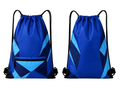 Custom Blue Chase Tag Drawstring Bag – Sublimated Team Cinch Backpack | Wholesale