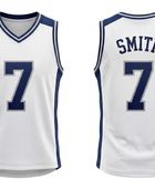 Custom White Basketball Embroidered Jersey – Wholesale Polyester Teamwear