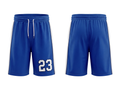 Custom Royal Blue Basketball Embroidered Shorts – Wholesale Polyester Teamwear