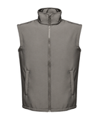 Mechanic Soft Shell Bodywarmer grey for Wholesale Workwear | Low MOQ & Customization