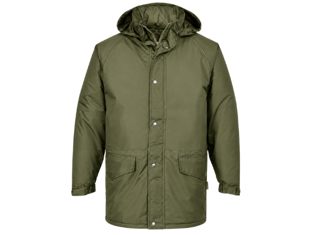 Window Cleaner Arbroath Jacket - Olive Green | Wholesale Custom Workwear manufactrer design preview