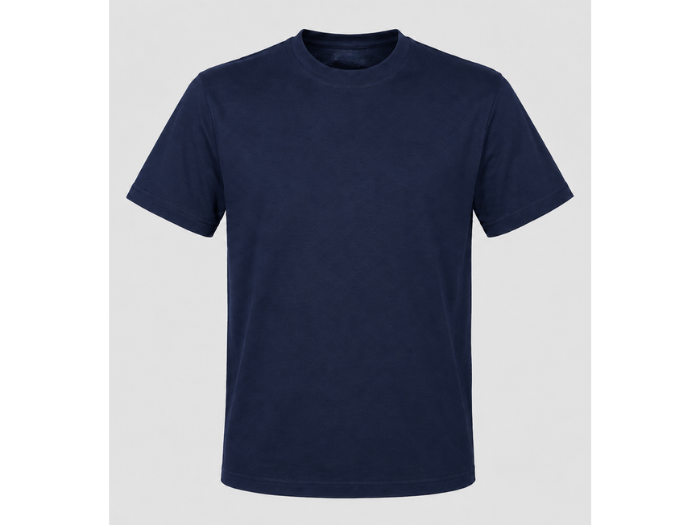 Cleaner T-Shirt - Navy  B2B Low MOQ Custom Cleaner Workwear Manufacturer front design preview