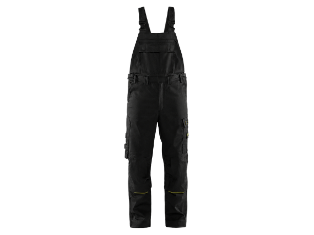 Welding Bib Trouser Black/Yellow B2B Low MOQ Industrial Workwear Manufacturer design preview