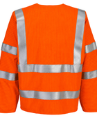 B2B Workwear Electrician Jacket Orange/Grey Low MOQ Safety Workwear