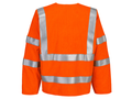 B2B Workwear Electrician Jacket Orange/Grey Low MOQ Safety Workwear