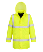 Haulage Hi-Vis Workwear Coat Yellow/Grey B2B Low MOQ Workwear