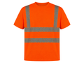 Custom Haulage Hi-Vis T-Shirt Orange/Grey Workwear Low MOQ