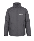 Custom Grey Security Jacket Low MOQ Uniform Manufacturer