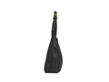 B2B Adjustable Leather Shoulder Bag Black Custom Leather Bag
