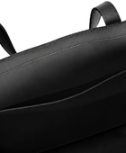 B2B Leather Tote Bag Black Custom Leather Bag Low MOQ