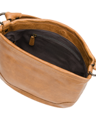 B2B Vintage Leather Shoulder Bag Brown Low MOQ