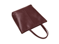 B2B Tall Leather Shoulder Tote Bag Low MOQ Custom Leather Bag