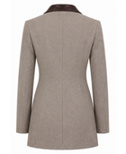 Women’s Longline Jacket Light Beige B2B Hunting Manufacturer