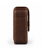 Dark Brown Hunting Leather Cartridge Case for B2B Hunting