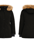 Fur-Trim Hooded Eider Down Parka Jacket Women’s B2B Low MOQ Outerwear Manufacturer