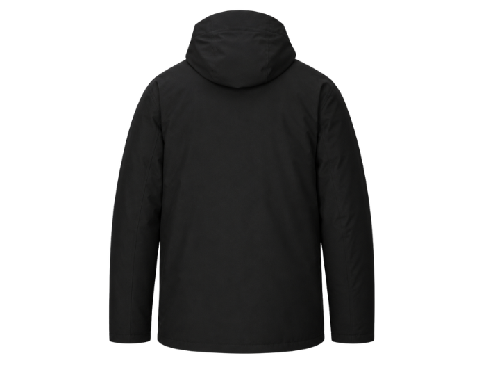 Men’s Black Hooded Parka Jacket B2B Low MOQ Outerwear Manufacturer