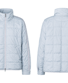 B2B Packable Eider Down Puffer Jacket B2B Low MOQ Winter Light Blue