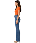 Straight Leg Denim Pants Mid Blue Faded Wash | B2B Low MOQ