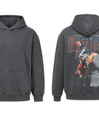 B2B Custom Charcoal DTG Pullover Hoodie Low MOQ Custom Hoodie Manufacturer