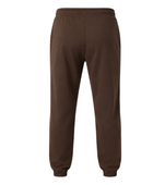 Cuffed Fleece Jogger Sweatpants Chocolate Brown | B2B Low MOQ
