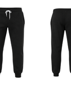 Adult Cuffed Jogger Sweatpants Black | B2B Low MOQ