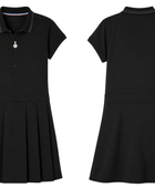 School Tennis Dress Black Pleated | B2B Low MOQ Wholesale Manufacturer