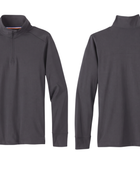 Custom School Uniform Quarter-Zip Pullover B2B Schoolwear Manufacturer Charcoal Grey