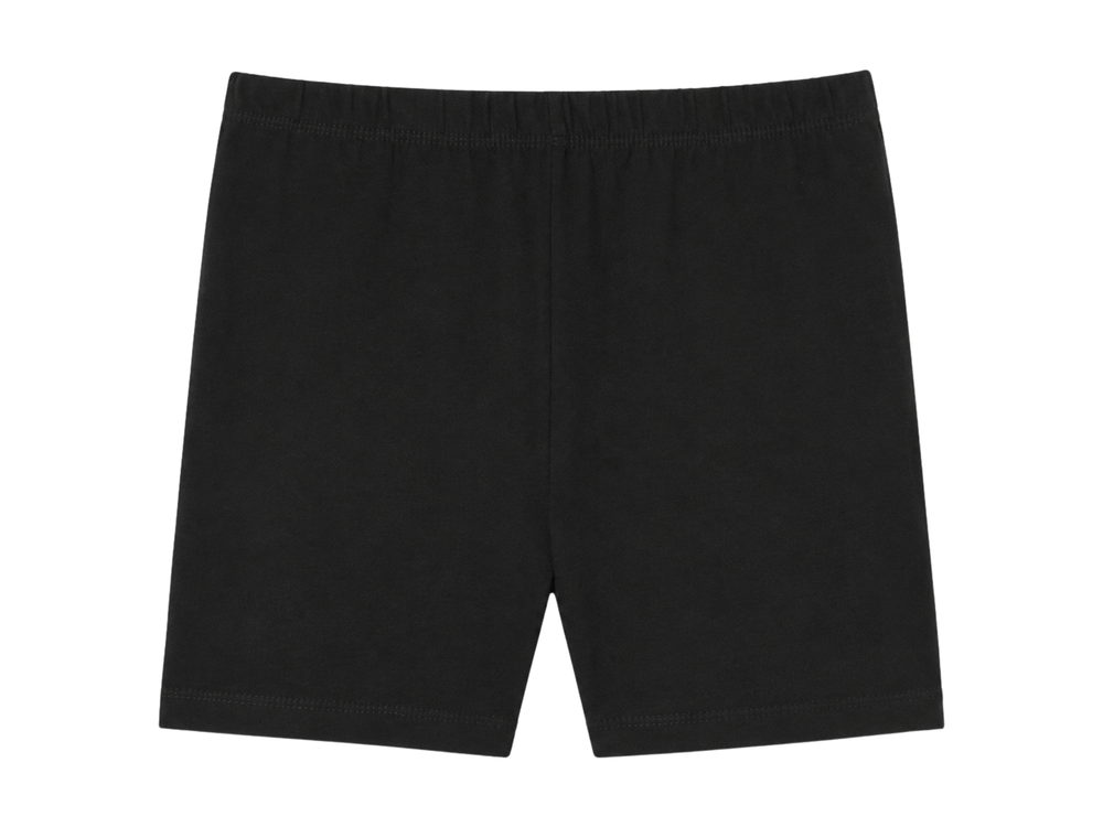 Girls School Uniform Kick Short Black | B2B Low MOQ Wholesale front design preview