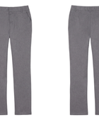 School Straight Fit Dress Pant Grey | B2B Low MOQ Wholesale