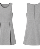 School Box Pleat Jumper Light Grey | B2B Low MOQ Wholesale