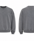 Custom Acid Wash Crewneck Sweatshirt | B2B Low MOQ Manufacturer