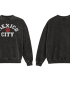 Personalize Crewneck Sweatshirt Acid Wash DTF B2B Low