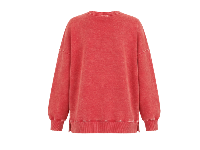 Crewneck Sweatshirt Acid Wash B2B Low MOQ Manufacturer