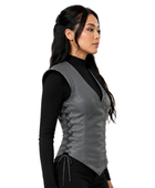 Fantasy Side Lace Bodice Grey | B2B Low MOQ